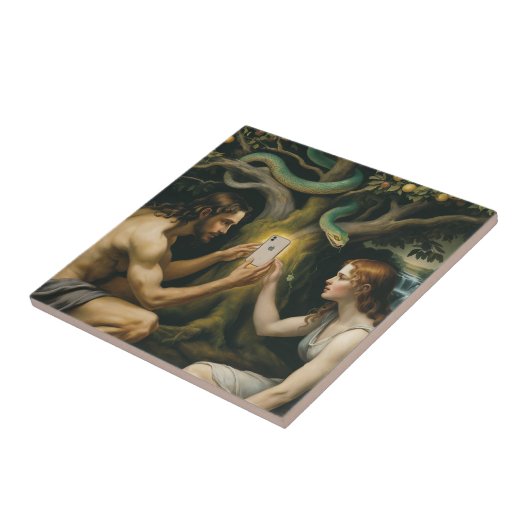 Verbotene Früchte - Adam und Eva Fliese (Seite)