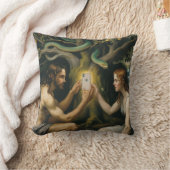 Verbotene Früchte - Adam und Eva Kissen (Decke)