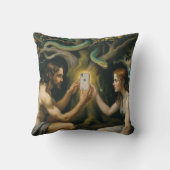 Verbotene Früchte - Adam und Eva Kissen (Rückseite)