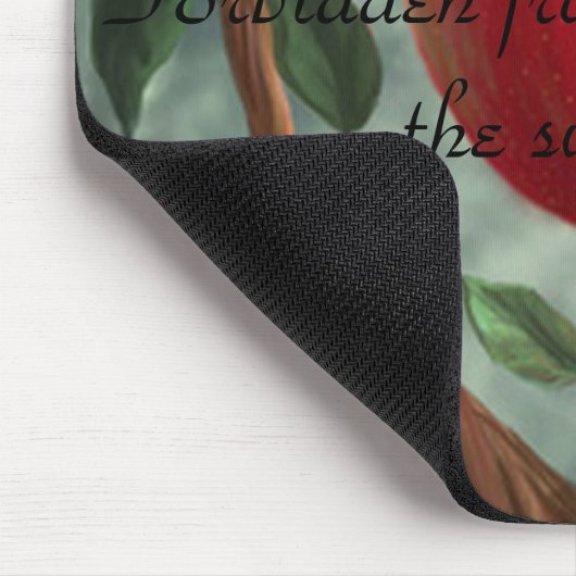 Verbotene Fruchtmuse Mousepad (Ecke)