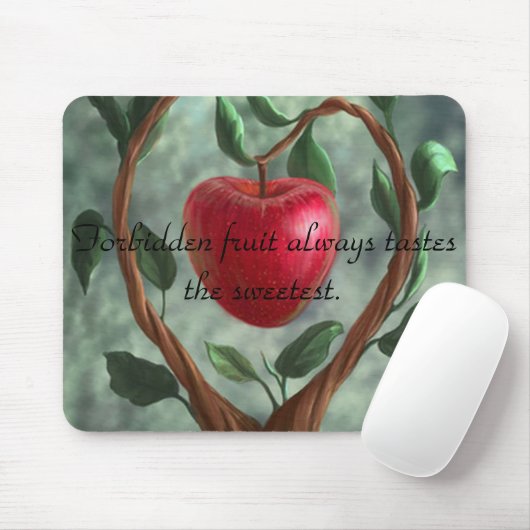Verbotene Fruchtmuse Mousepad (Mit Mouse)