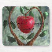 Verbotene Fruchtmuse Mousepad (Vorne)