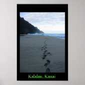 Verbotene Fußstapfen in Kalalau Poster (Vorne)