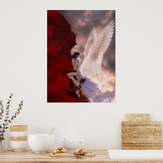 Verbotene Grazie Poster (Küche)