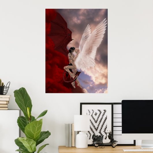 Verbotene Grazie Poster (Heimbüro)