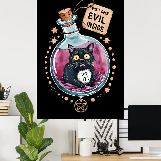 Verbotene Neugier Poster (Heimbüro)