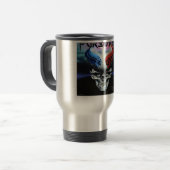 Verbotene Omega-Wellen-Reise-Tasse Reisebecher (Vorderseite Links)