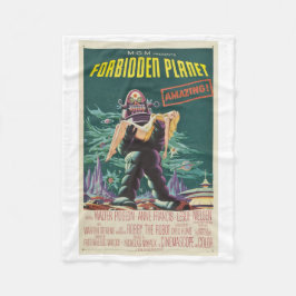 Verbotene Planeten-Monster-Film-Decke Fleecedecke