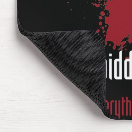 Verbotene Platte Mousepad (Ecke)