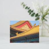 Verbotene Stadt in China Postkarte (Stehend Vorderseite)