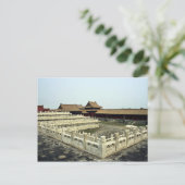 Verbotene Stadt, Peking, China Postkarte (Stehend Vorderseite)