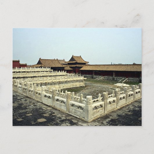 Verbotene Stadt, Peking, China Postkarte (Vorderseite)