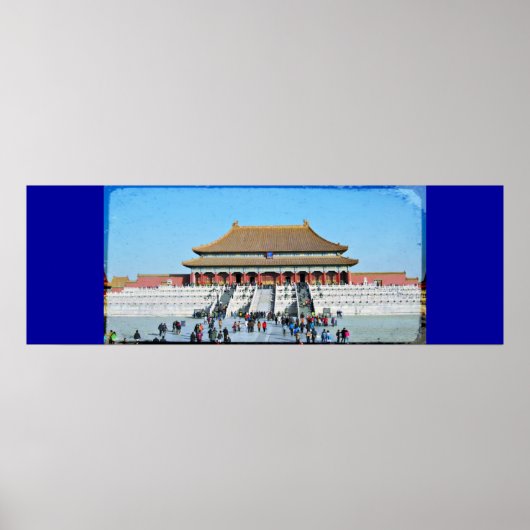 Verbotene Stadt Poster (Vorne)