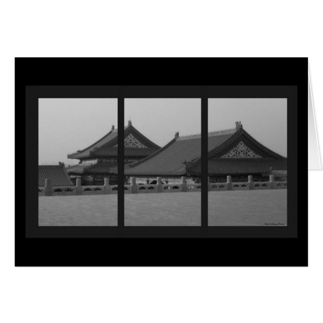 Verbotene Stadtkarte (Vorderseite (Horizontal))