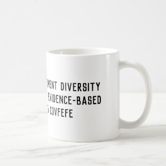 Verbotene Wort-Tasse CDC 7 Kaffeetasse
