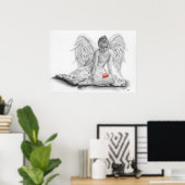 Verbotener Angel Ballerina POSTER (Heimbüro)