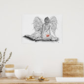 Verbotener Angel Ballerina POSTER (Küche)