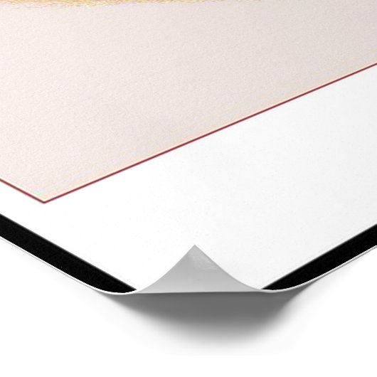 VERBOTENER OBST POSTER (Ecke)