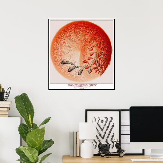 VERBOTENER OBST POSTER (Heimbüro)