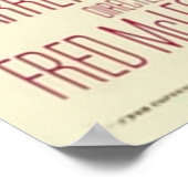 Verbotener Planet 1956 Poster (Ecke)