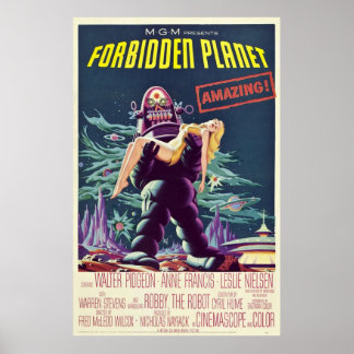 Verbotener Planet 1956 Poster