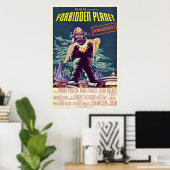 Verbotener Planet 1956 Poster (Heimbüro)