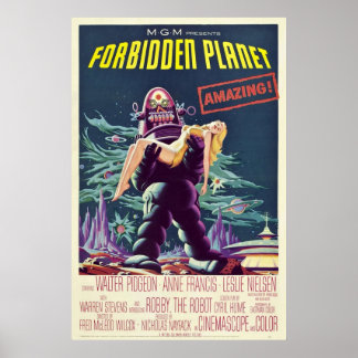 Verbotener Planet 1956 Poster