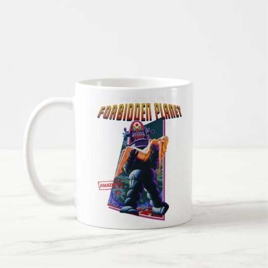 Verbotener Planet Kaffeetasse (Links)