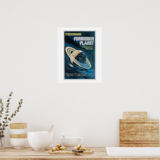 Verbotener Planet Poster (Küche)