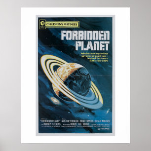 Verbotener Planet Poster