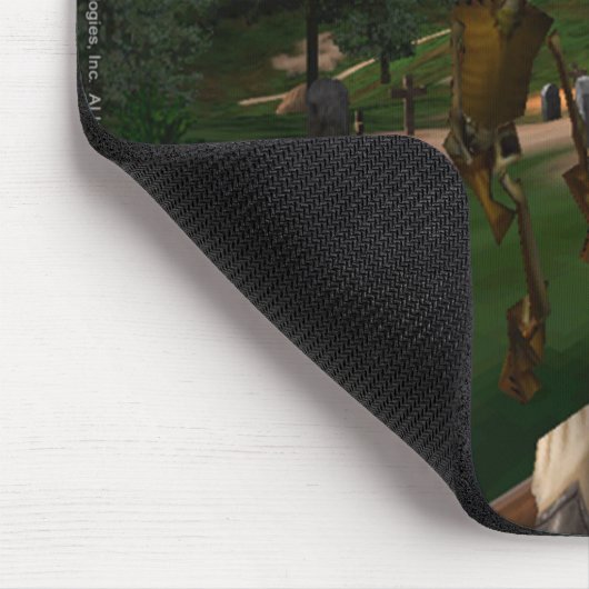 Verbotener Wald 3 Retro Mousepad (Ecke)