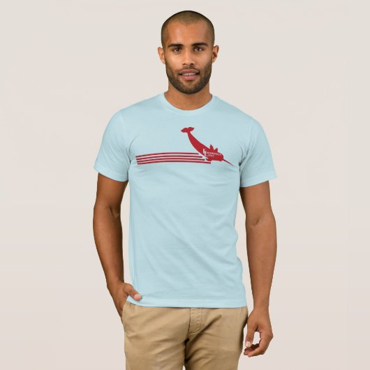 Verbotenes Liebe Winged Narwhal T-Shirt (Vorne ganz)