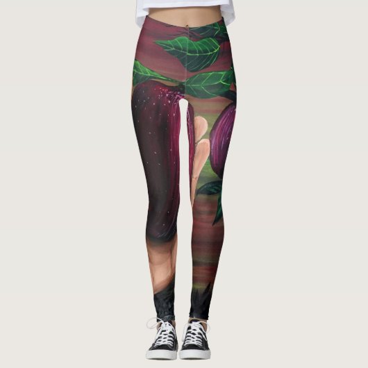 Verbotenes Obst Leggings (Vorderseite)