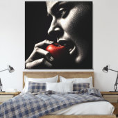 Verbotenes Obst Leinwanddruck (Insitu (Schlafzimmer))