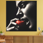 Verbotenes Obst Leinwanddruck (Insitu (Wohnzimmer))