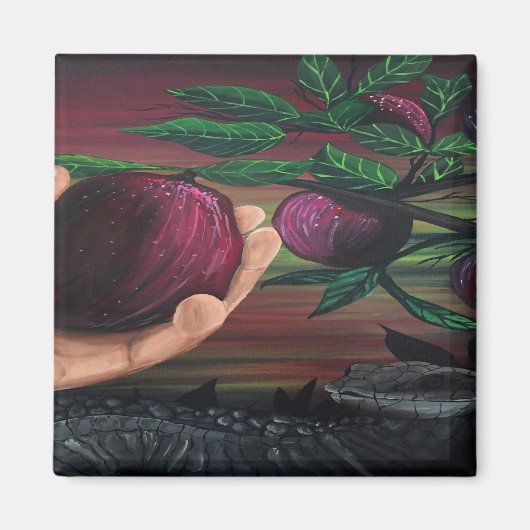 Verbotenes Obst Magnet (Vorne)