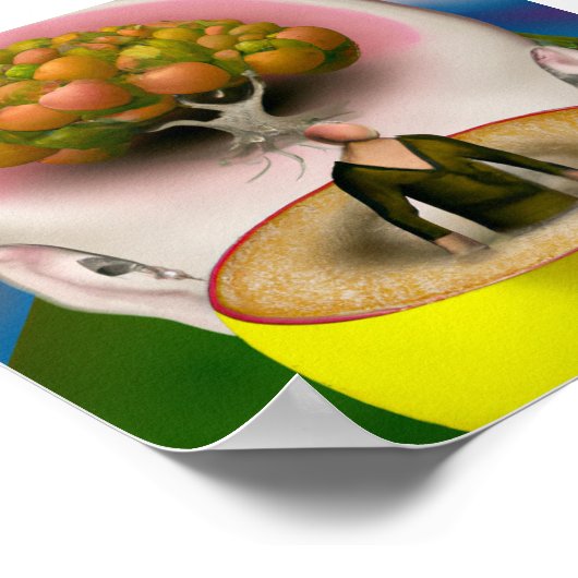 Verbotenes Obst Poster (Ecke)