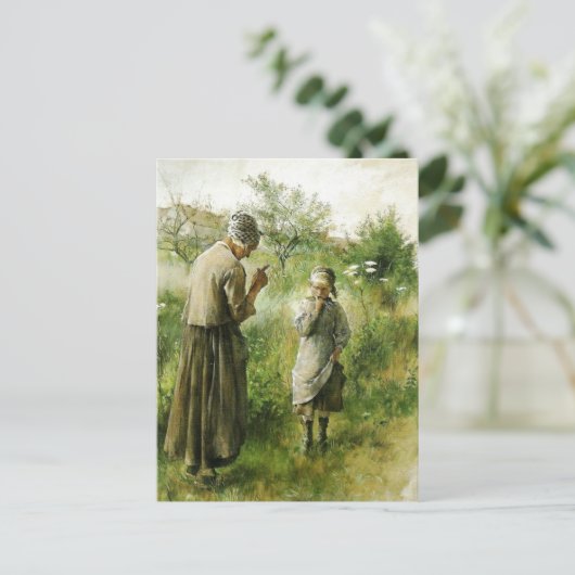 Verbotenes Obst Postkarte (Stehend Vorderseite)