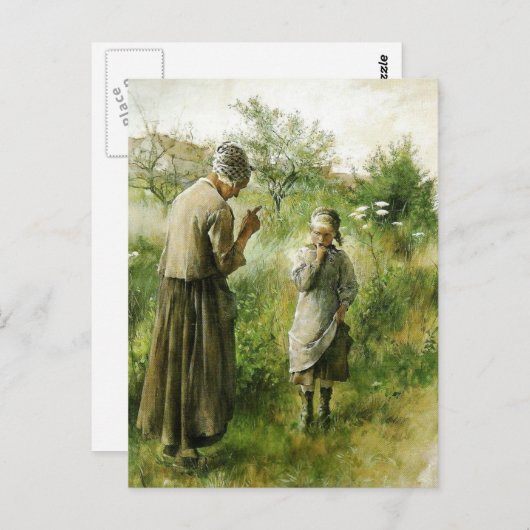 Verbotenes Obst Postkarte (Vorne/Hinten)