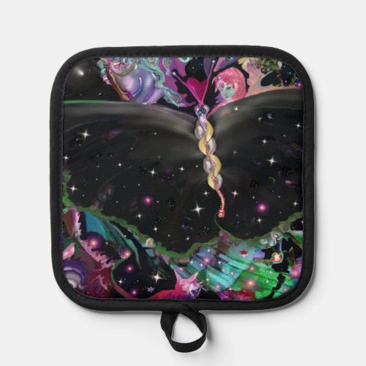 Verbotenes Obst Topflappen (Vorderseite)