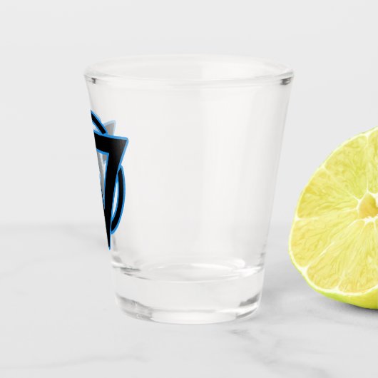 Verbotenes Schuhglas Schnapsglas (Rechts)