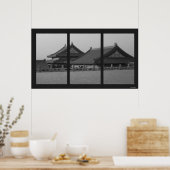 Verbotenes Stadtplakat Poster (Küche)