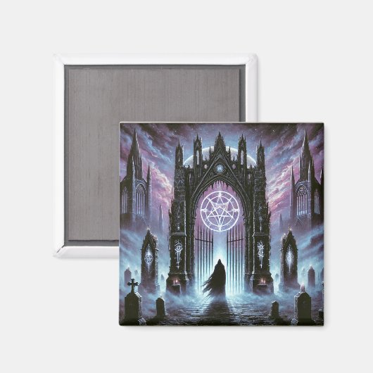 Verbotenes Tor Magnet (Vorderseite/Rückseite)