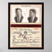 VERBOTSAGENT 1920 POSTER (Vorne)