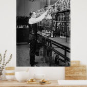 VERBOTSLIQUOR-TEST LABRADOR 1920 POSTER (Küche)