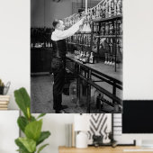 VERBOTSLIQUOR-TEST LABRADOR 1920 POSTER (Heimbüro)