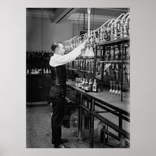 VERBOTSLIQUOR-TEST LABRADOR 1920 POSTER (Vorne)