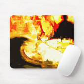 verbrannt. mousepad (Mit Mouse)