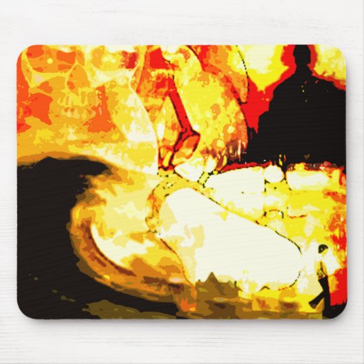 verbrannt. mousepad (Vorne)