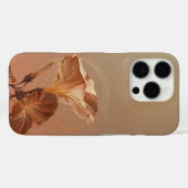 Verbrannte Orange Calla-Lilie Botanisch Case-Mate iPhone Hülle (Rückseite (Horizontal))